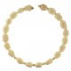 Bracciale Braccialetto Donna Perle Barocche Oro Giallo 18 Kt Carati Ct 750