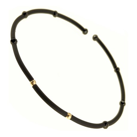 BRACCIALE CAUCCIU' SPINELLI - Uomo Donna  Oro Giallo 18 Kt Carati Ct 750