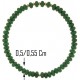Bracciale Braccialetto Smeraldi Donna Semirigido Oro Giallo 18 Kt Carati Ct 750