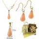 Ciondolo Pendente Orecchini Collana Catenina Oro Giallo 18 Kt 750
