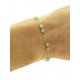 Bracciale Braccialetto Amazonite Donna Oro Giallo 18 Kt Carati Ct 750
