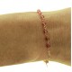 Bracciale Braccialetto Rosario Donna Oro Giallo 18 Kt Carati Ct 750