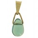 Ciondolo Pendente Donna Oro Giallo 18 Kt Carati Ct 750 Punto Luce Goccia