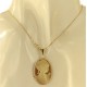 COLLANA CAMMEO 01 -  Donna Oro Giallo 18 Kt Carati Ct 750