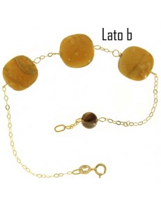 Bracciale Braccialetto Donna Oro Giallo 18 Kt Carati Ct 750 1,9 Gr