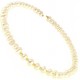 BRACCIALE SEMIRIGIDO PERLE - Oro Giallo 18 Kt Carati Ct 750