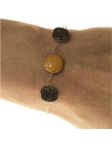 Bracciale Braccialetto Donna Oro Giallo 18 Kt Carati Ct 750 1,9 Gr