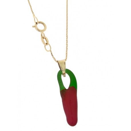 COLLANE UNISEX - Collana Catena Croce Diamante Uomo Donna Oro Giallo Bianco 18 kt Carati Ct 750