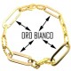 BRACCIALI DONNA - Bracciale Braccialetto Donna Oro Giallo Bianco 18 Kt Carati Ct 750 5,90 Gr