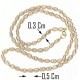 Collana Girocollo Donna 47 Cm Perle Barocche Grigie Oro Giallo 18 Kt Carati Ct 750