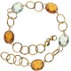 BRACCIALI DONNA - Bracciale Braccialetto Donna Oro Giallo 18 Kt Carati Ct 750 4,40 Gr