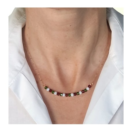 Collana Catenina Girocollo ITALIA Oro Giallo 18 Kt Carati Ct 750 2,40 Gr  Donna 47Cm