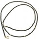 Collana Catena Catenina 50 Cm  Uomo Donna Oro Giallo 18 KT Carati Ct 750 6,5 gr