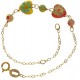 BRACCIALE BIMBA CUORE - Bimba Neonata Oro Giallo 18 Kt Carati Ct 750