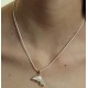 Collana Laccio Delfino uomo Donna Oro Giallo 18 kt Carati 750