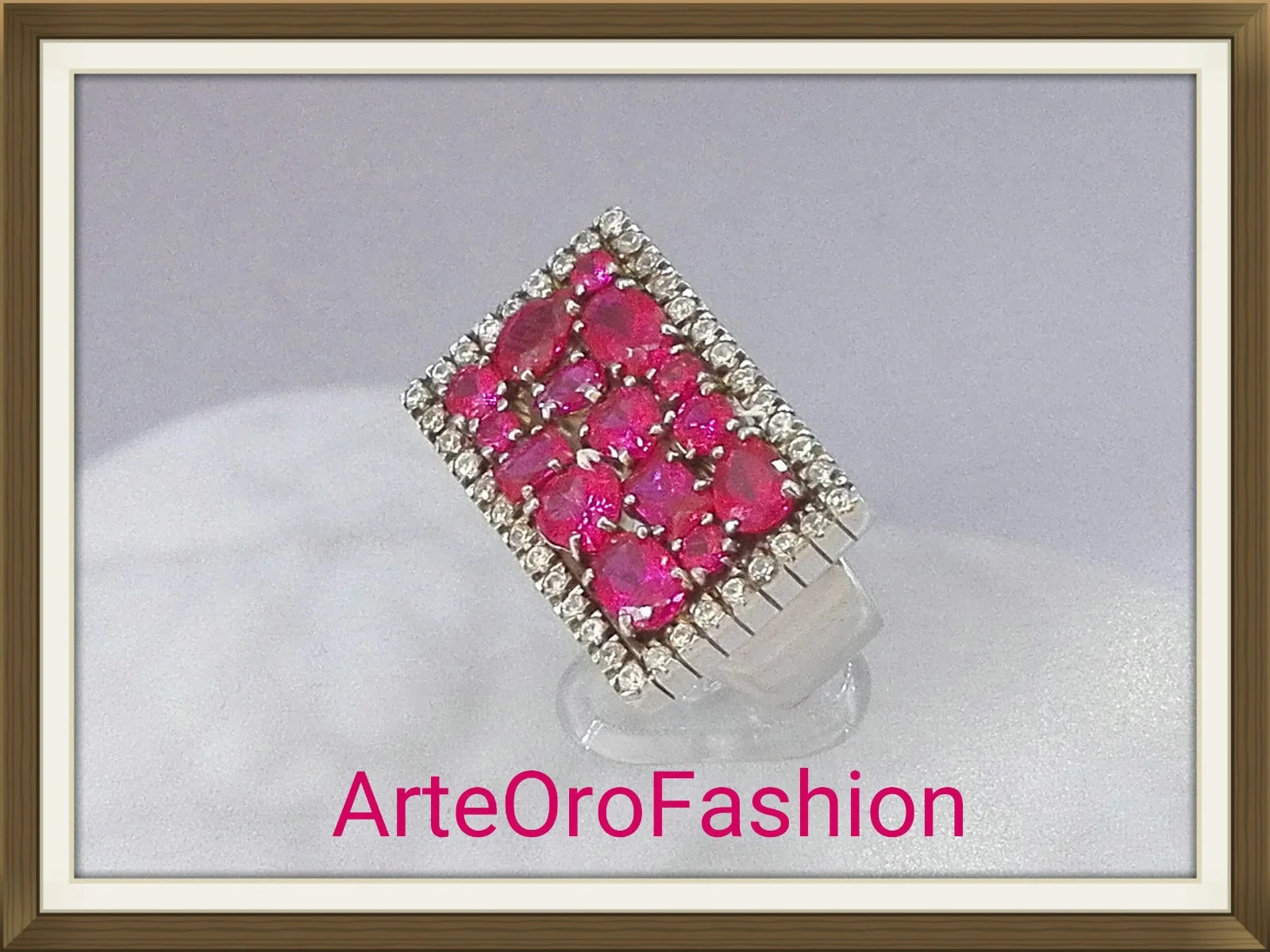 Anello argento 925 rodiato  20,3gr