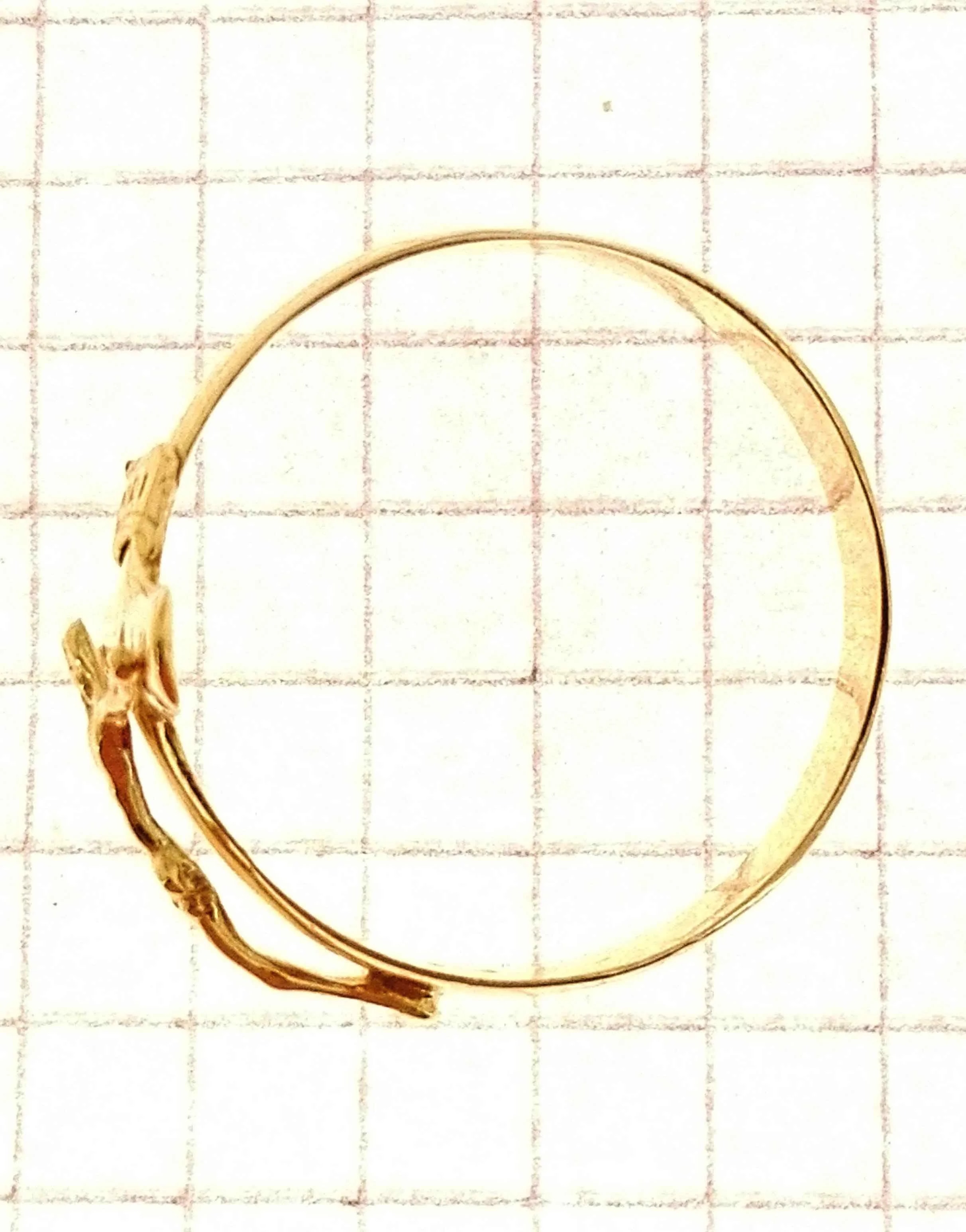 Anello Croce Uomo Donna Unisex Oro Giallo 18 kt Carati Ct 750 3,20 Gr - immagine 2