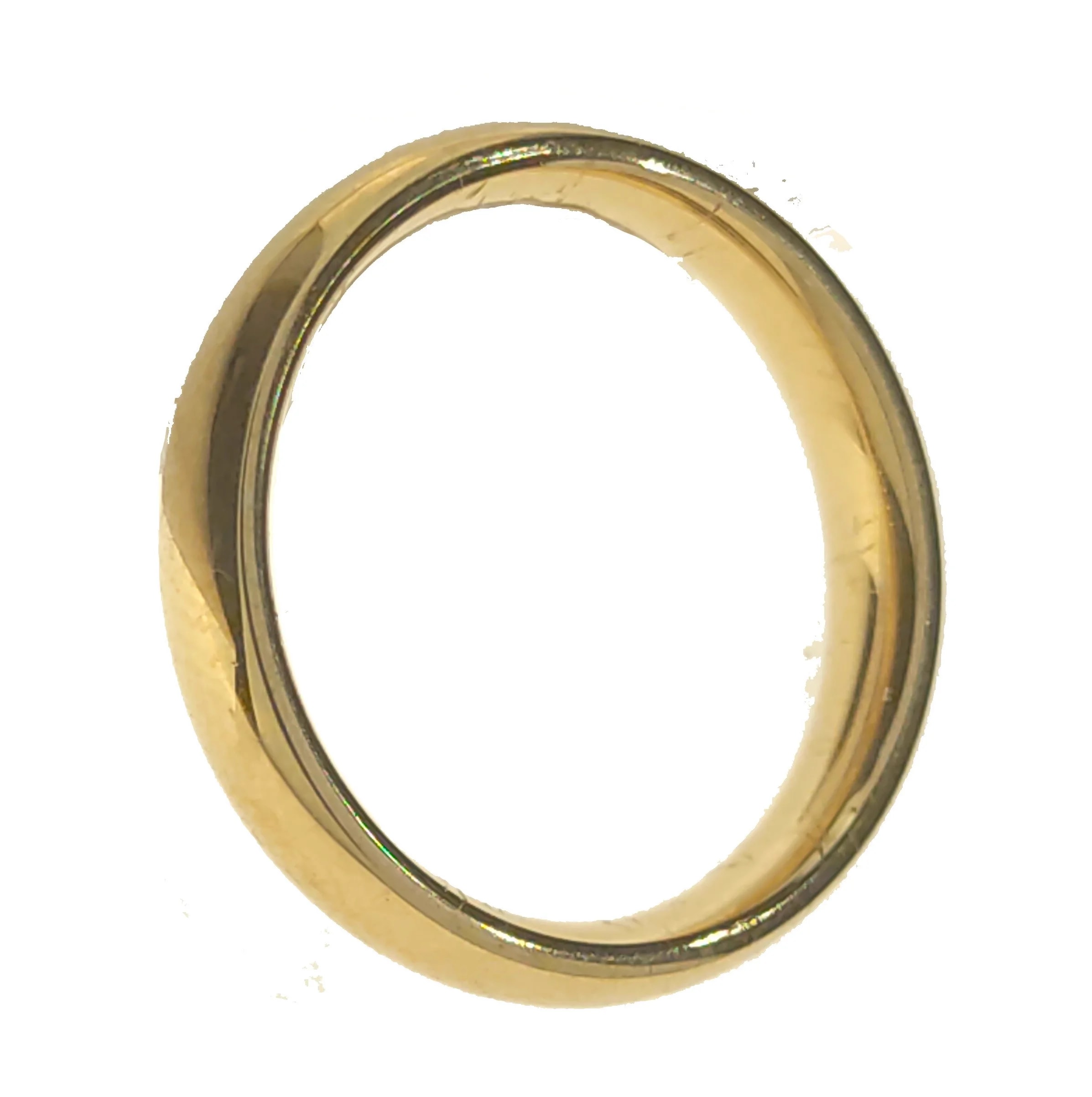 Fede Nuziale Comoda UNOAERRE 6 Grammi Oro Giallo 18 Kt 750 - immagine 3