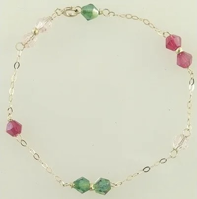 Bracciale 15 Cm Bimba Bambina Oro Giallo 18 kt Carati Ct 750 1,0 Gr - immagine 4