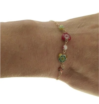 Bracciale Braccialetto Bambina Bimba Neonata Oro Giallo 18 Kt Carati Ct 750 1,4g - immagine 3