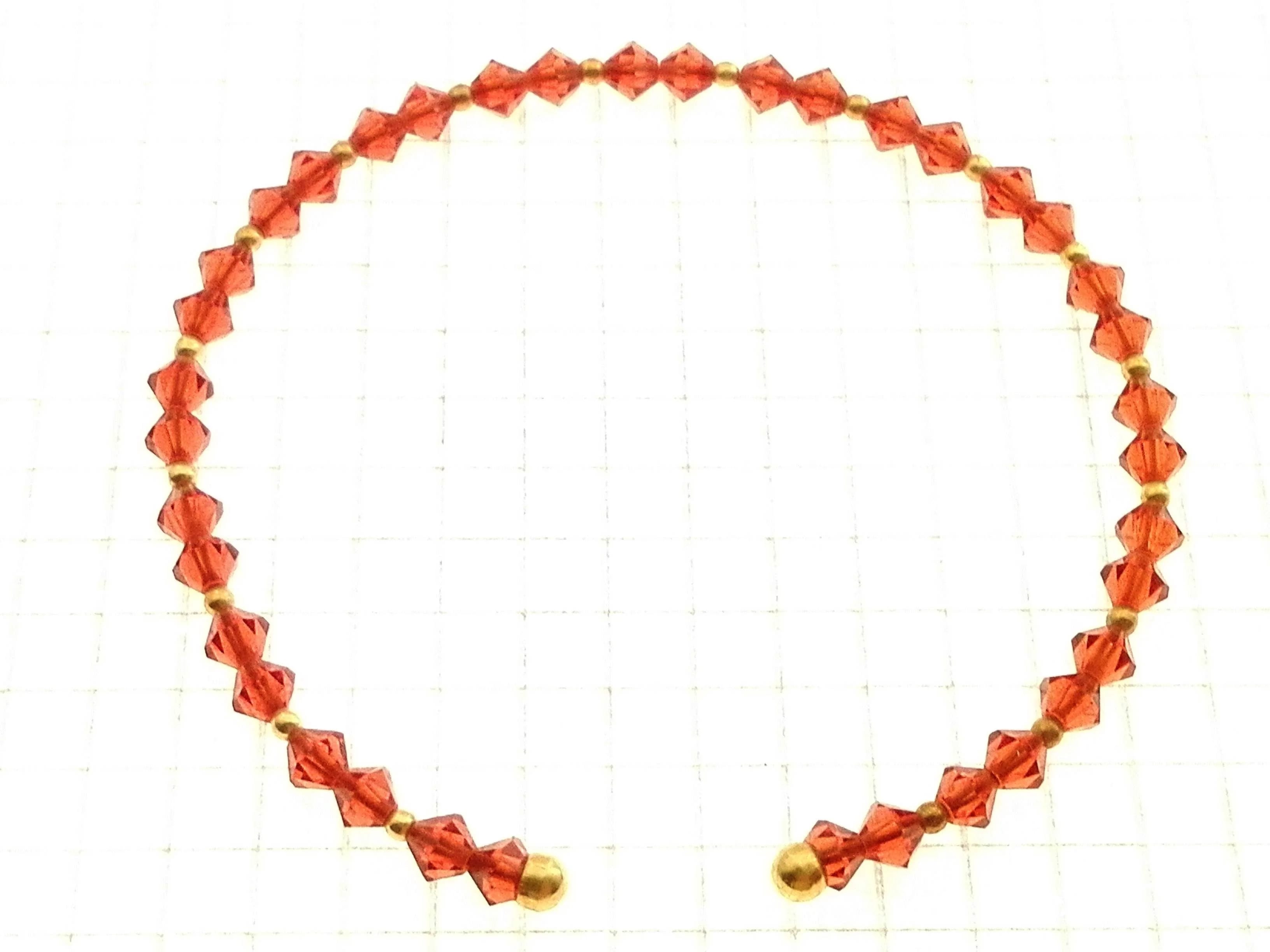 Bracciale Braccialetto Donna Swarovski Rigido Oro Giallo 18 Kt Carati Ct 750