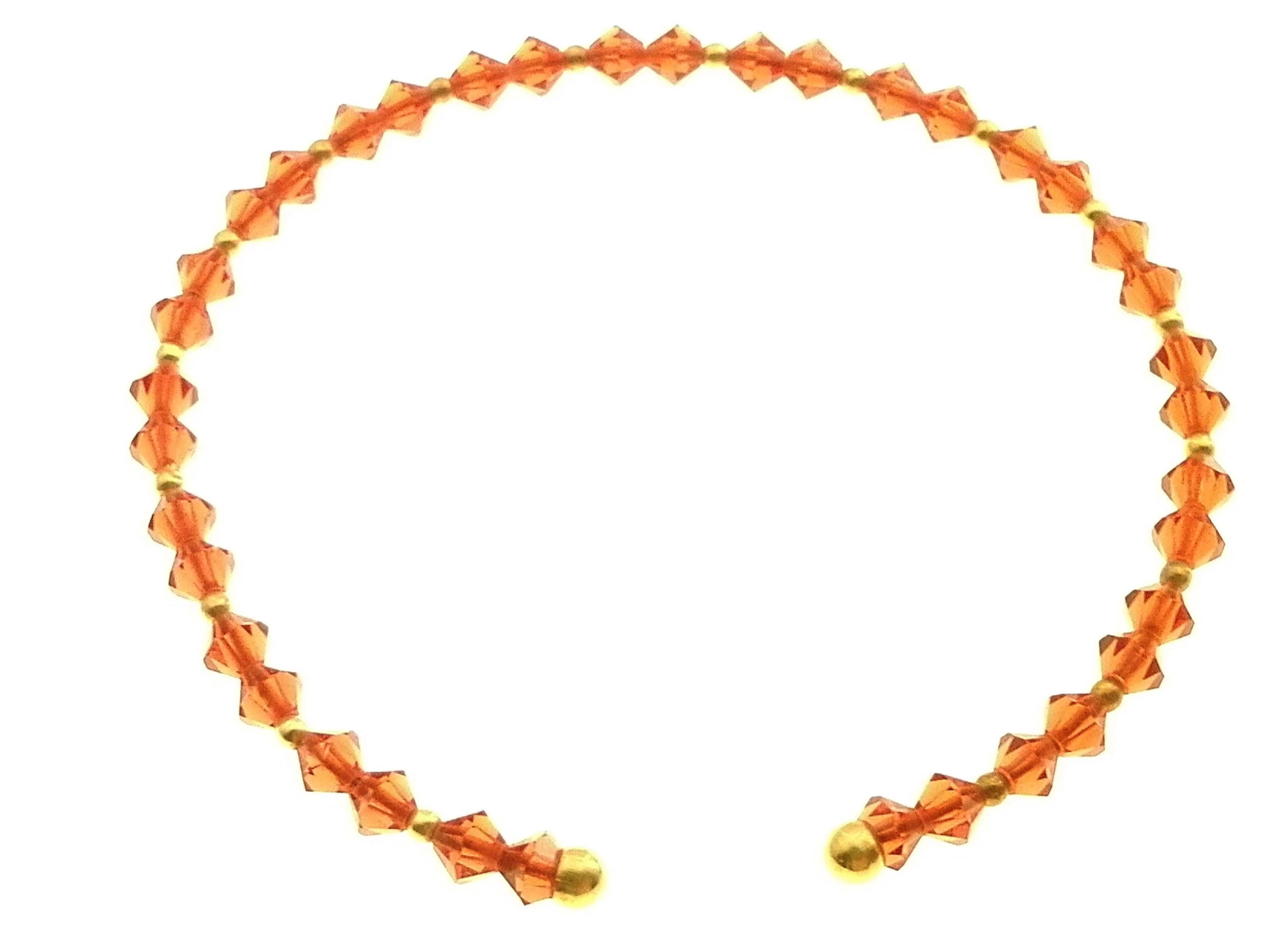 Bracciale Braccialetto Donna Swarovski Rigido Oro Giallo 18 Kt Carati Ct 750 - immagine 3