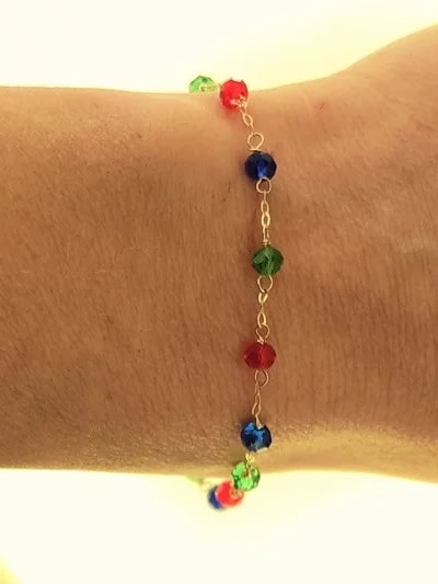 Bracciale Braccialetto Uomo Donna Oro Giallo 18 Kt Carati Ct 750
