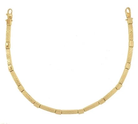 Bracciale Braccialetto Uomo Donna Unisex Oro Giallo 18 kt Carati Ct 750 7,30 Gr
