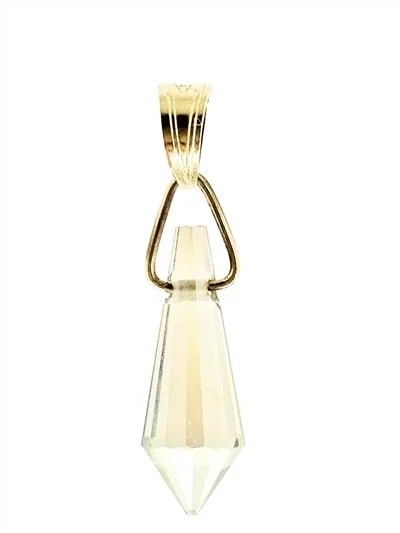 Ciondolo Pendente 7 colori oro Giallo Donna 18 Kt Carati Ct 750 0,7 Gr