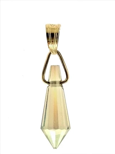 Ciondolo Pendente 7 colori oro Giallo Donna 18 Kt Carati Ct 750 0,7 Gr - immagine 7