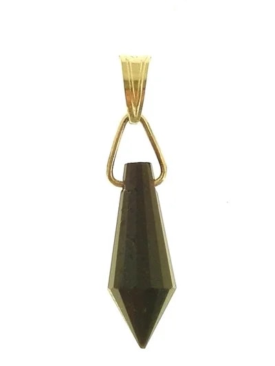 Ciondolo Pendente 7 colori oro Giallo Donna 18 Kt Carati Ct 750 0,7 Gr - immagine 3