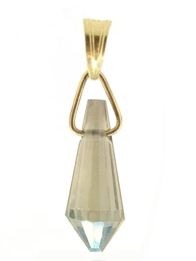 Ciondolo Pendente 7 colori oro Giallo Donna 18 Kt Carati Ct 750 0,7 Gr - immagine 4