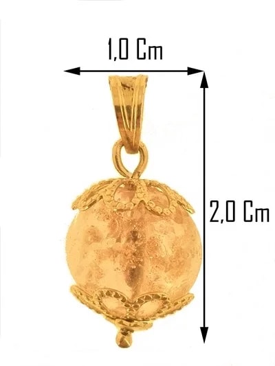 Ciondolo Pendente Cristallo Rosa Oro Donna Oro Giallo 18 Kt Carati Ct 750 1,8 Gr - immagine 2