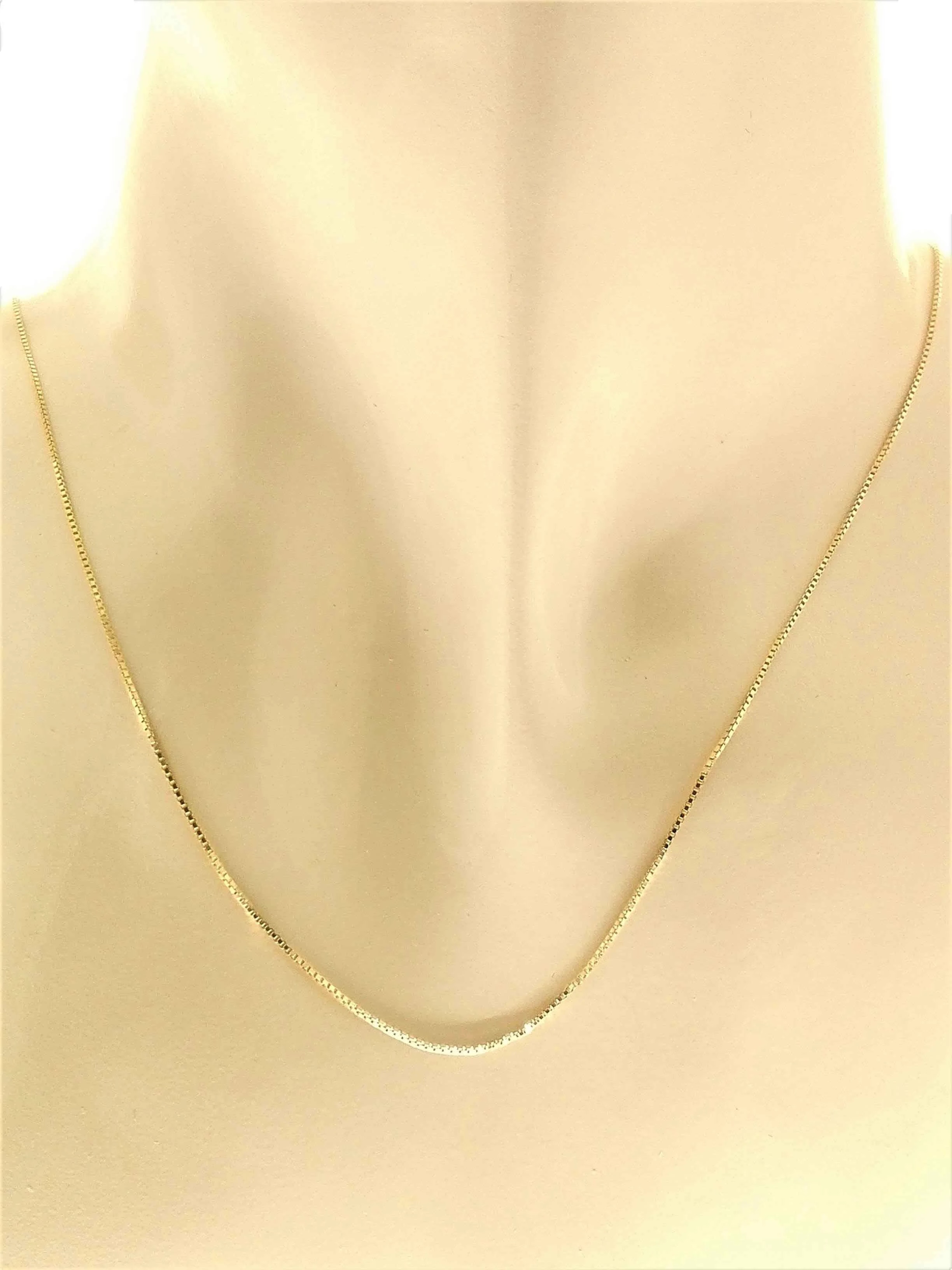 Collana 50Cm Catenina Veneziana Oro Giallo 18 Kt Carati Ct 750 1,20 Gr Uomo Donna