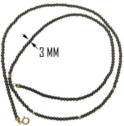 Collana Catena Catenina 50 Cm Uomo Donna Oro Giallo 18 KT Carati Ct 750 6,5 gr - immagine 2