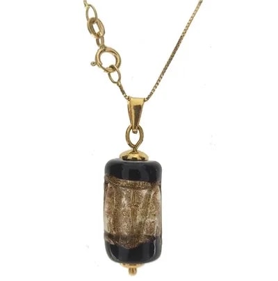 Collana Catena Cristallo Oro Donna Oro Giallo 18 kt Carati Ct 750 4,0 Gr