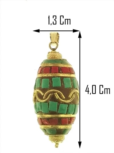 Collana Catena Catenina Pendente Etnico Donna Oro Giallo 18 kt Carati Ct 750 - immagine 3