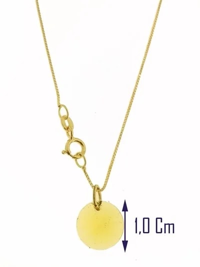 Collana della Fortuna In oro Giallo Donna 18 Kt Carati Ct 750 1,10Gr - immagine 3