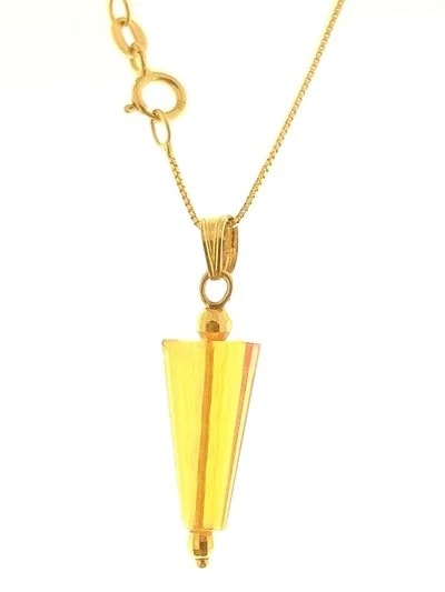 collana catenina Solitario 3 Colori oro Giallo Donna 18 Kt Carati 750 - immagine 4
