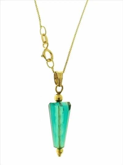 collana catenina Solitario 3 Colori oro Giallo Donna 18 Kt Carati 750 - immagine 3