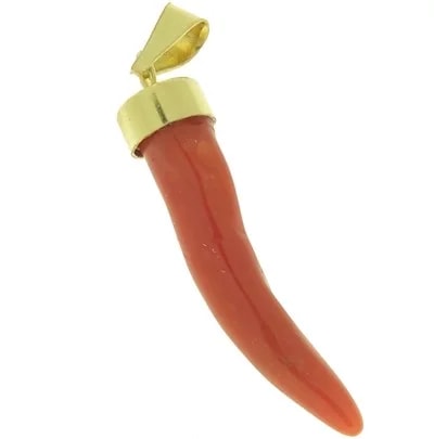 Collana Catenina Unisex Cornetto Uomo Donna Oro Giallo 18 Kt Carati 750 1,30 Gr - immagine 3