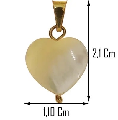 Collana Ciondolo Pendente Cuore Oro Giallo 18 Kt Carati Ct 750 1,2 Gr - immagine 3
