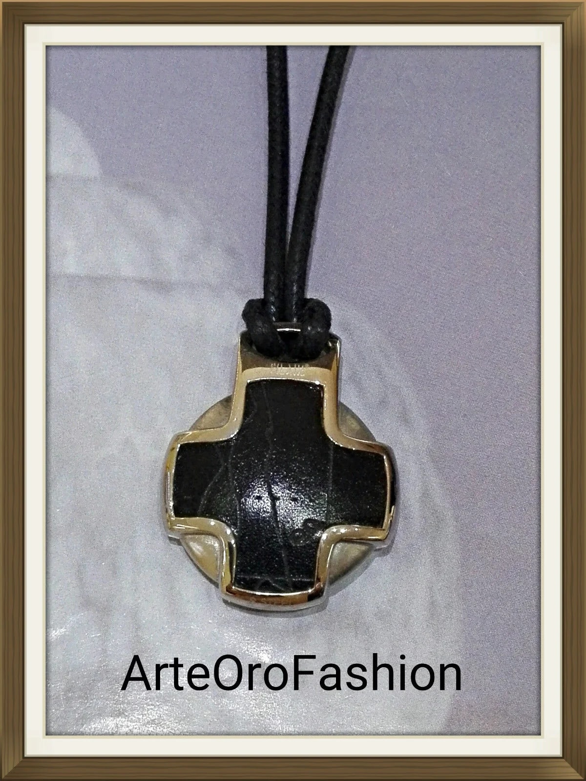 Collana Donna Pendente Alviero Martini Prima Classe Croce jpc500/03