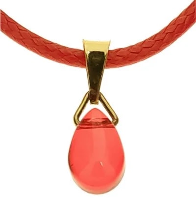 Collana Laccio Pendente Punto Luce Solitario Donna Giallo 18 kt Carati 750 - immagine 2