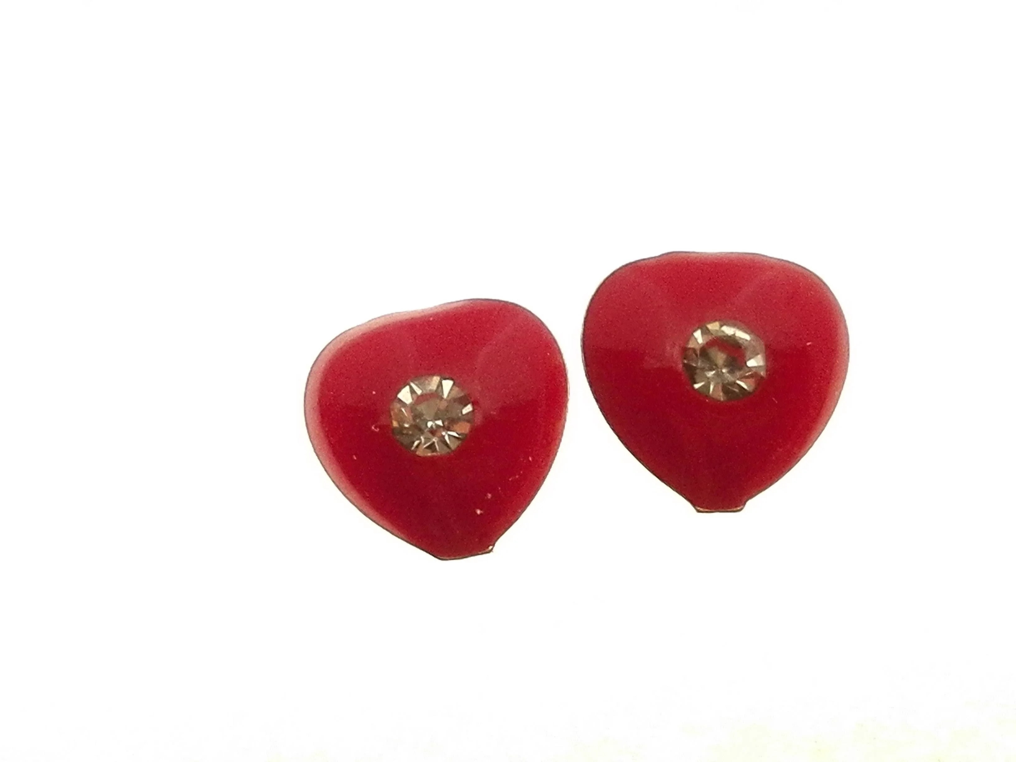 Orecchini Bimba Bambina Oro Giallo 18 kt Carati Ct 750 0,95 Gr Cuore