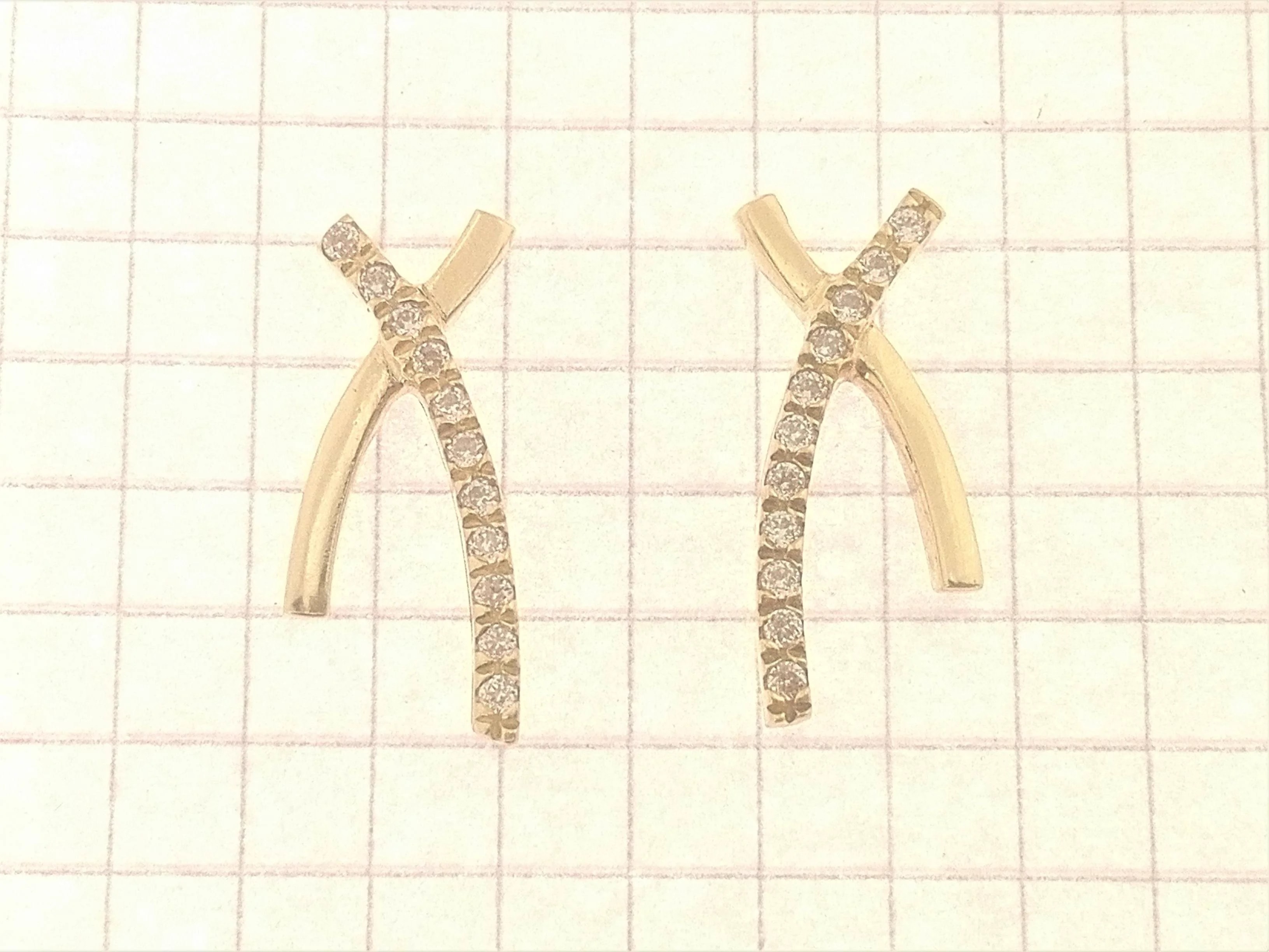 Orecchini Donna Oro Giallo 18 kt Carati Ct 750 4,30 Gr Zirconi Taglio Brillante - immagine 3
