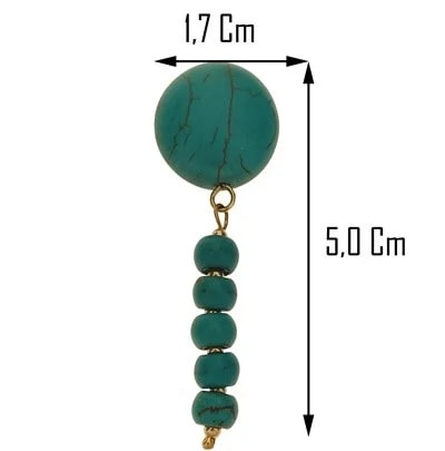 Orecchini Donna Pendenti Oro Giallo 18 kt Carati Ct 750 7,0 Gr - immagine 4