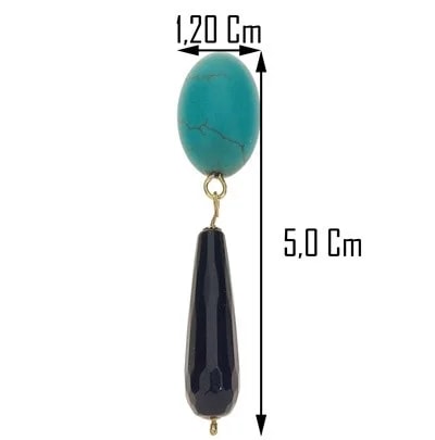 Orecchini Donna Pendenti Oro Giallo 18 kt Carati Ct 750 7,50 Gr - immagine 4