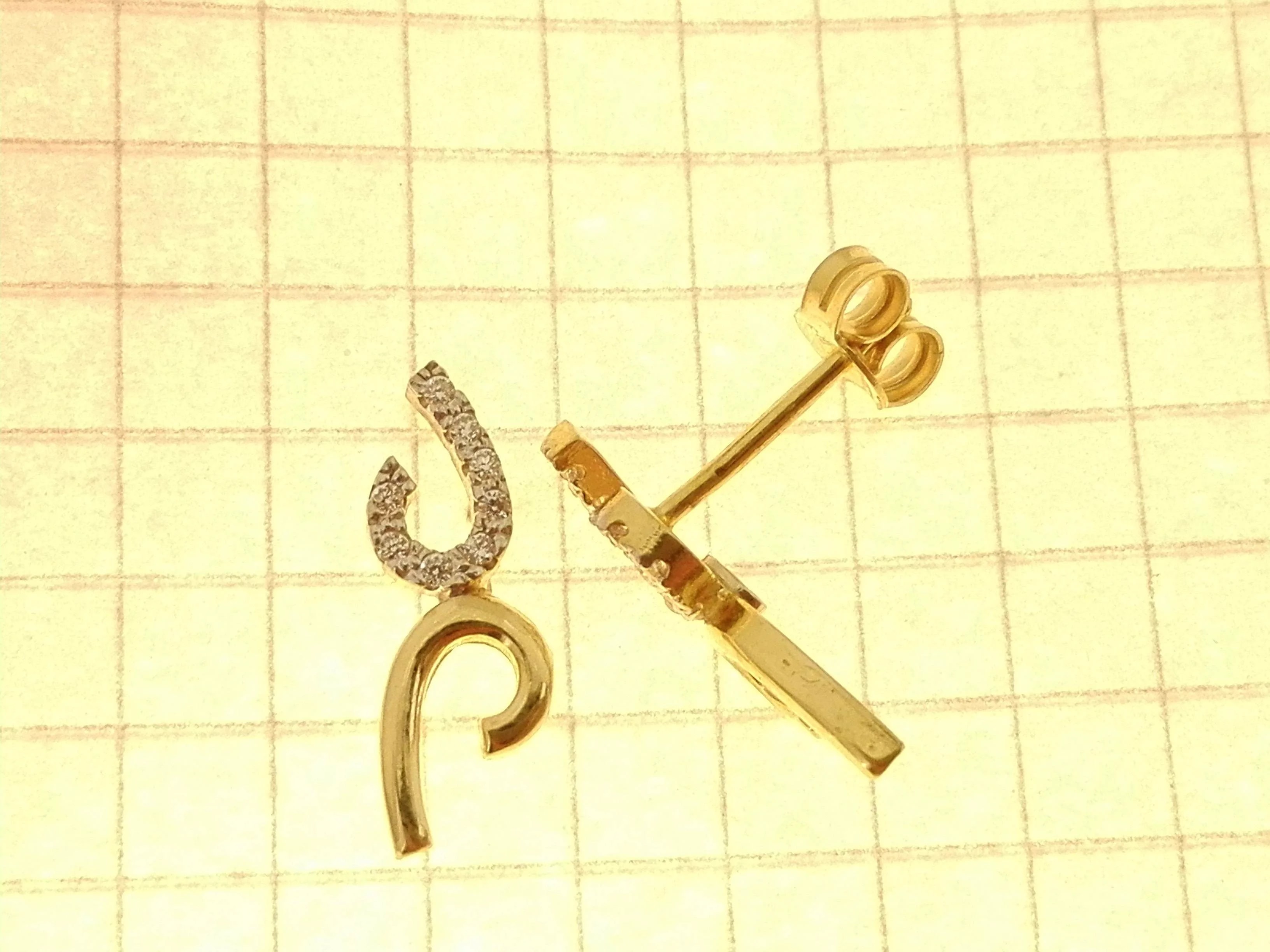 Orecchini Donna Oro Giallo 18 kt Carati Ct 750 2,35 Gr Zirconi - immagine 4