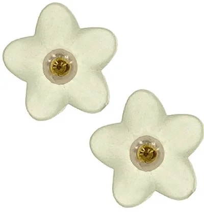 Orecchini Perle Bimba Bambina oro Giallo 18 Kt Carati Ct 750 0,65 Gr Otto Colori - immagine 8